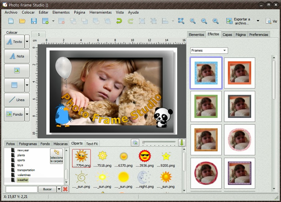 Mojosoft Photo Frame Studio v2.92 [Multilenguaje][Añade marcos y decora