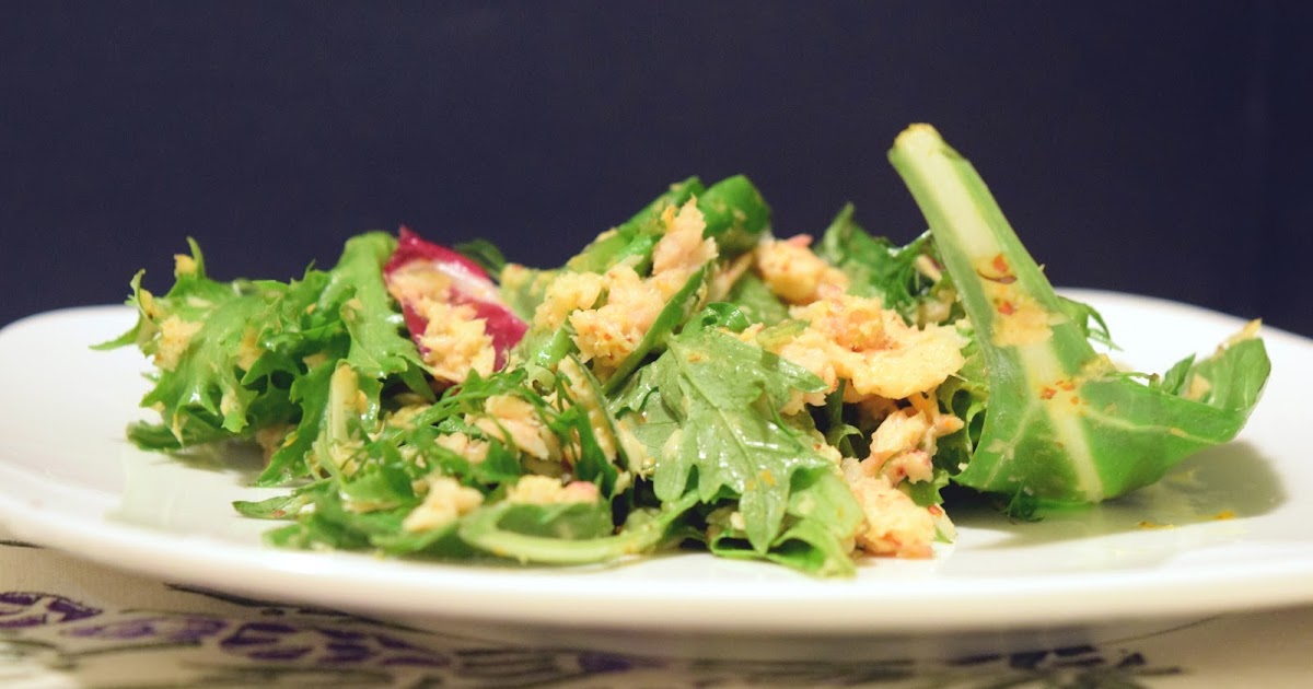 The Joyous Kitchen Smoked Trout Salad with Citrus Vinaigrette