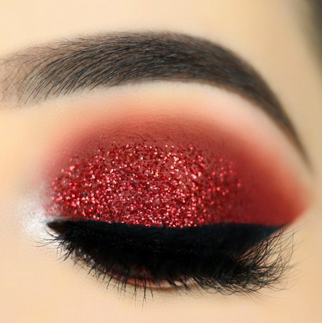 Stunning Glitter Eye Makeup Tutorial Step by Step