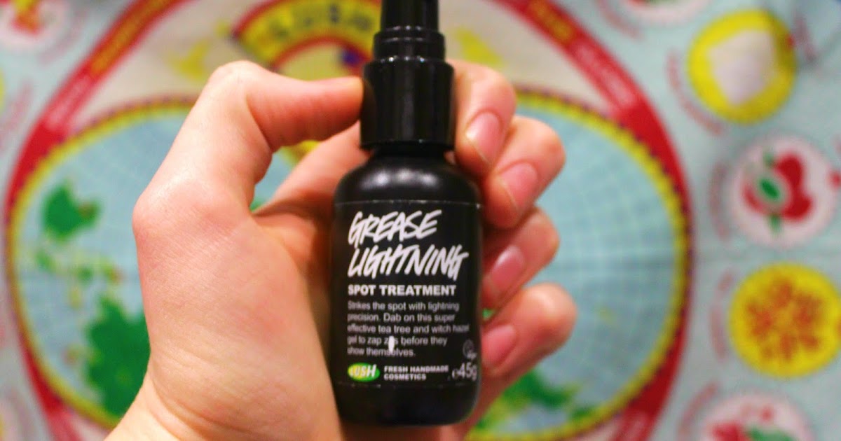 Fresh Handmade Lush Review Grease Lightning Spot Treatment