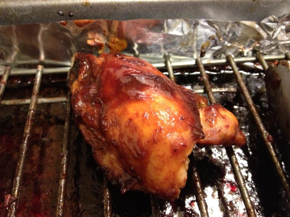 Chipotle Molasses Glazed Chicken Thighs A Kitchen Hoor's Adventures