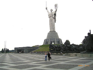 Estatua de la Madre Patria en Kiev