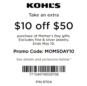 kohls mothers day sale