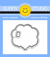 Sunny Studio Stamps: Floating By Balloon Bouquet 2x3 Metal Cutting Dies