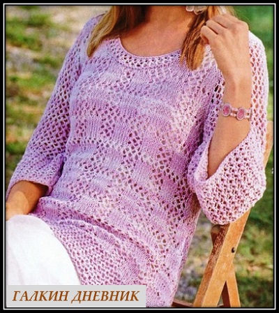 ajurnii pulover spicami (2)