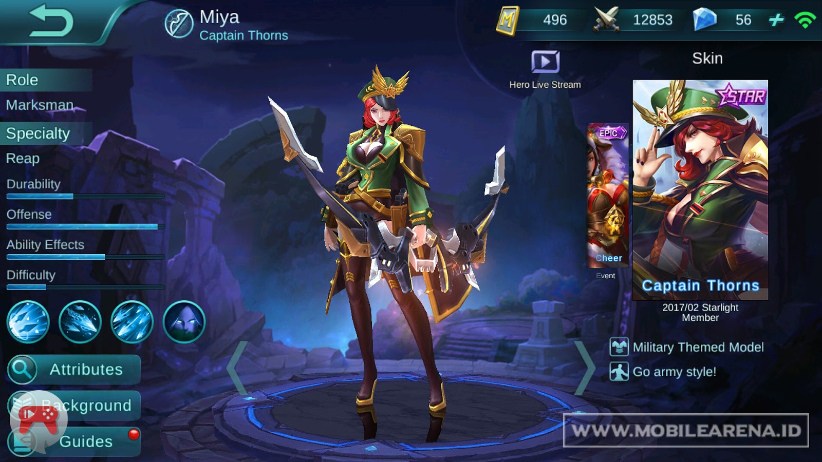 Wallpaper Mobile Legend Miya Honor Gudang Wallpaper