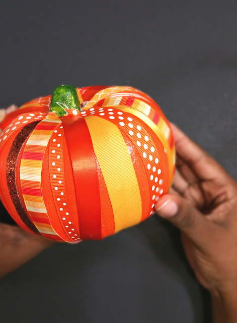 ribbon, pumpkins, crafts