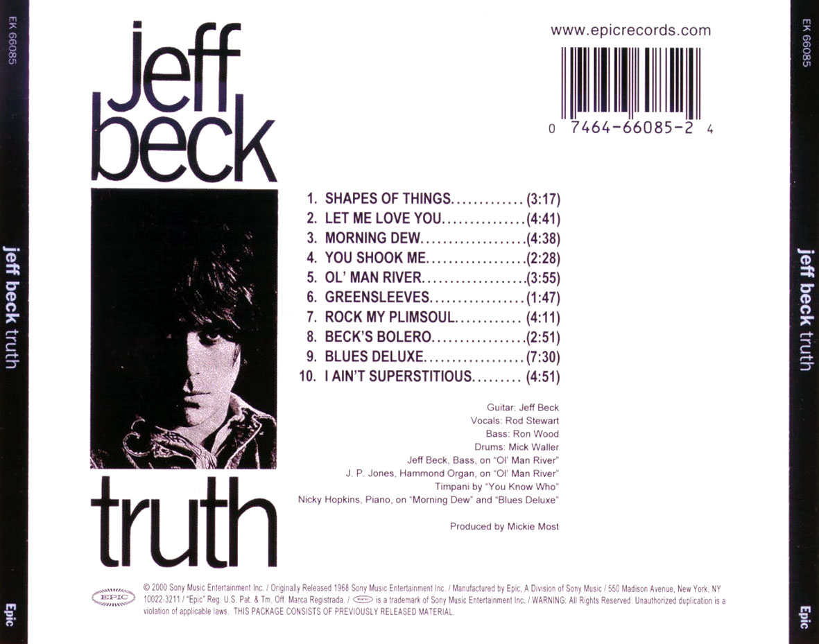 Jeff Beck Truth (1968)