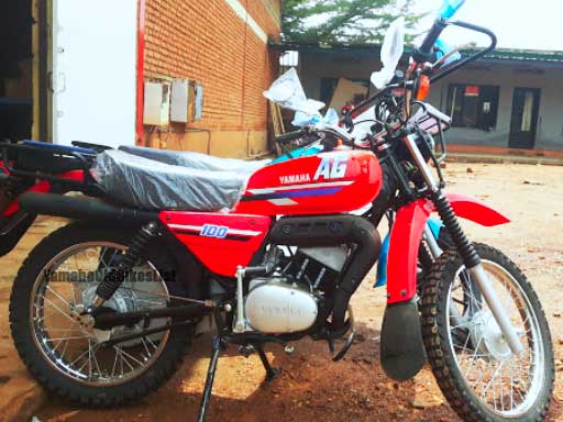 Old Yamaha AG100 Enduro Multi Purpose RED