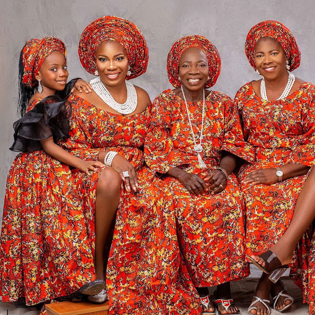 Check out the Photos of Nigerian Family which got people talking