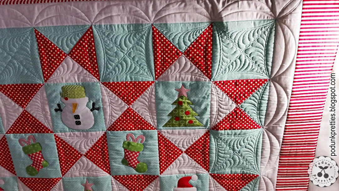 Podunk Pretties Quilting Christmas Joy Quilt