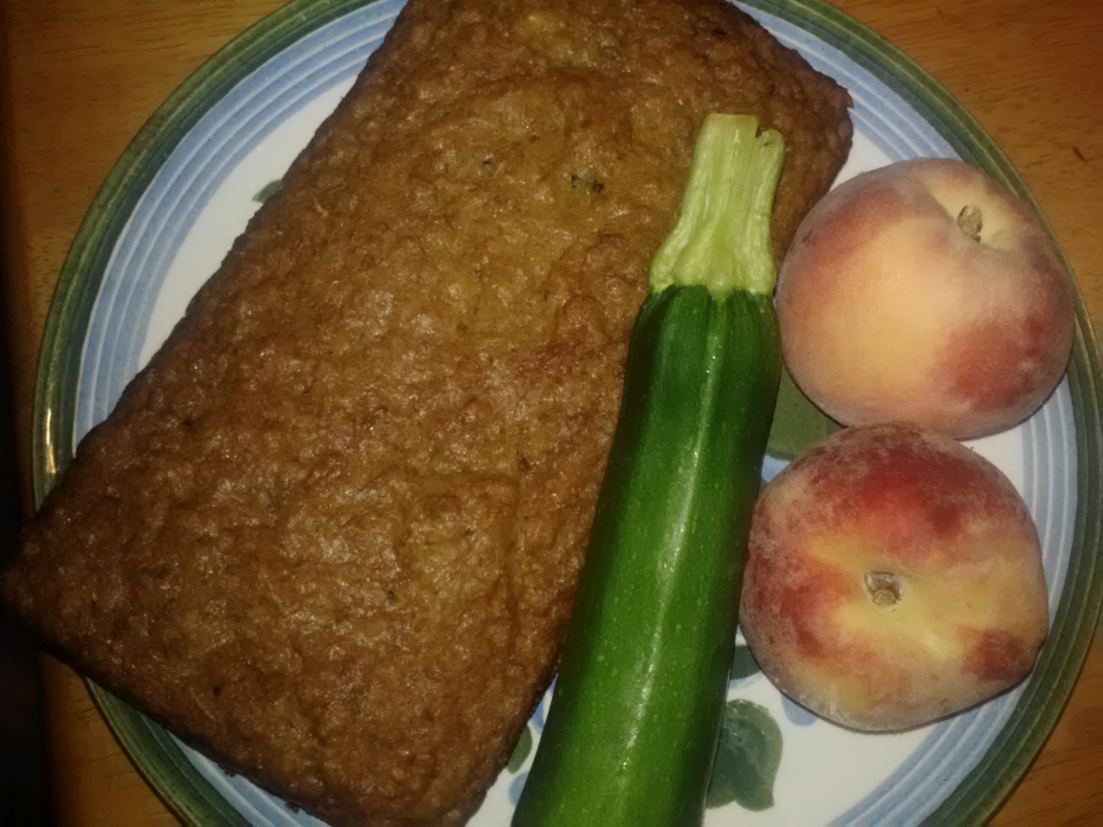 Art Mama Says Zucchini Peach Bread