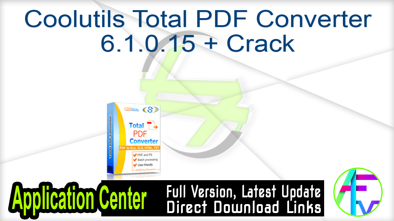 Ap PDF to Tiff Converter v4.1 serial key or number