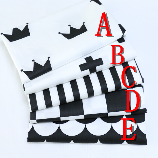 White Black Style Diy fabric Twill Cotton Fabric quilting Baby Cloth Kids bedding patchwork tissue home Textile Sewing fabric
