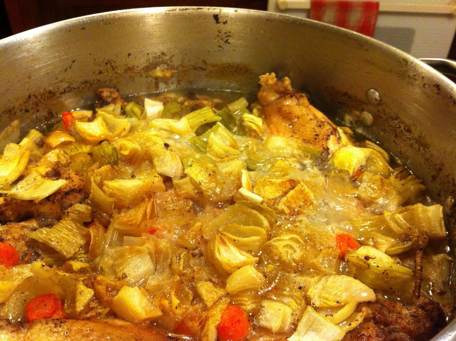 Taste Like Chicken What's Mike Cooking? Chicken Stock Liquid Gold