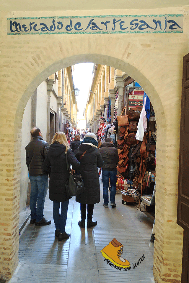 Mercado de artesania de Granada