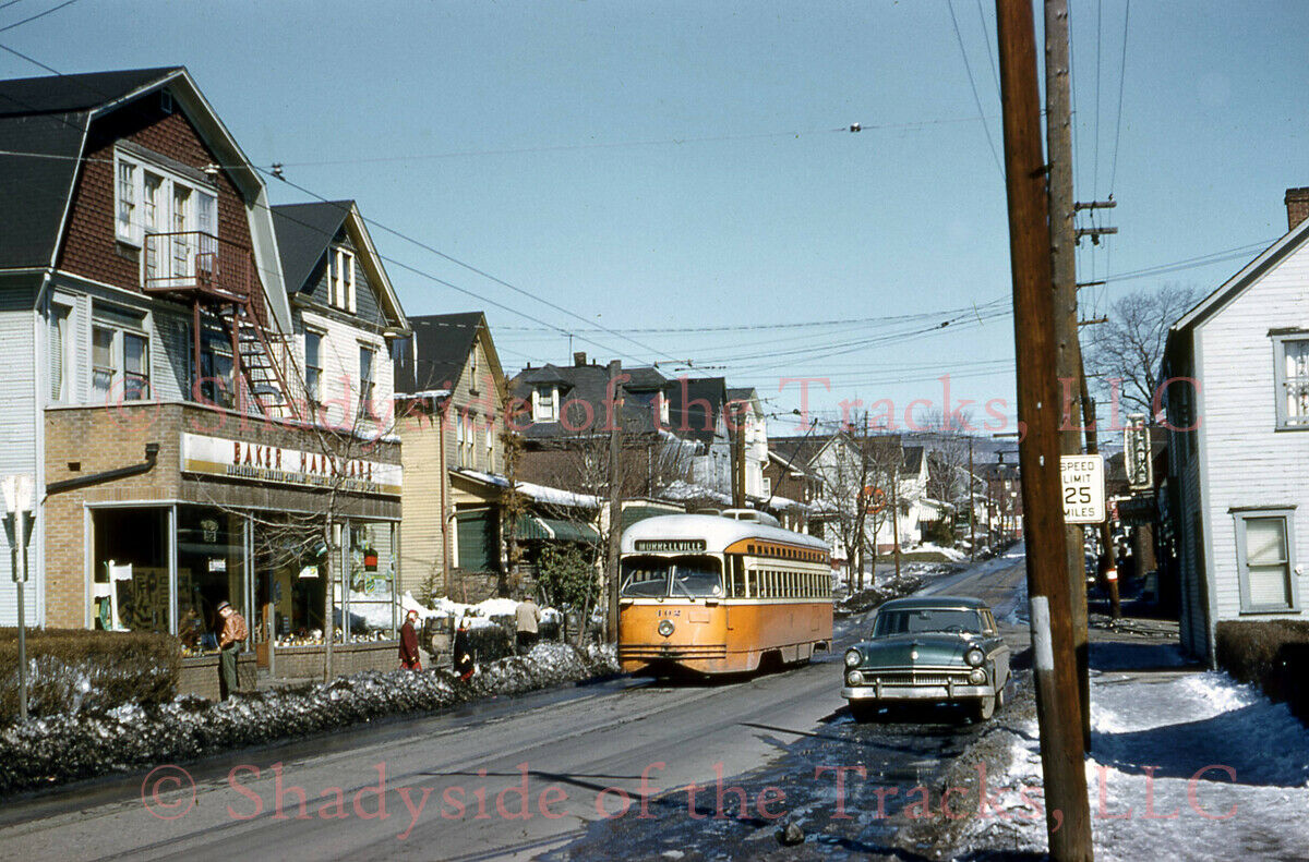 Vintage Johnstown Trolley Time Bakers Hardware Strayer Street