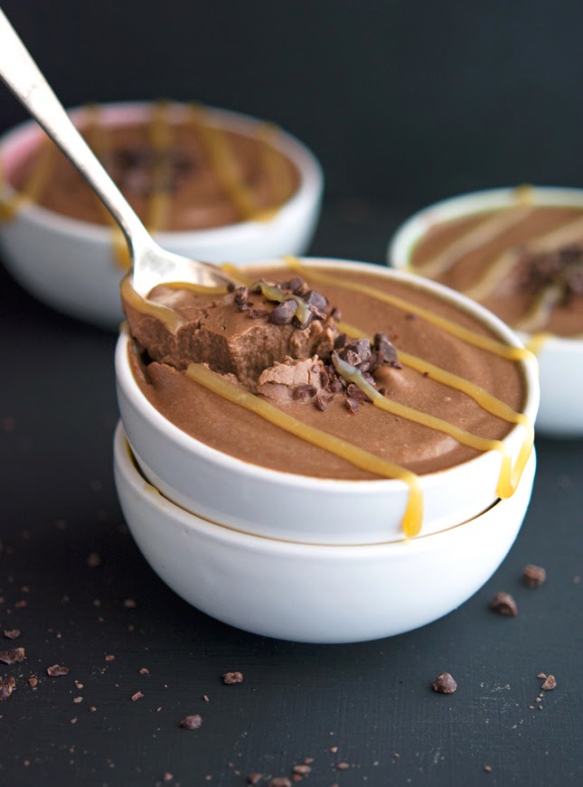 Caramel Chocolate Mousse (Paleo & Vegan)