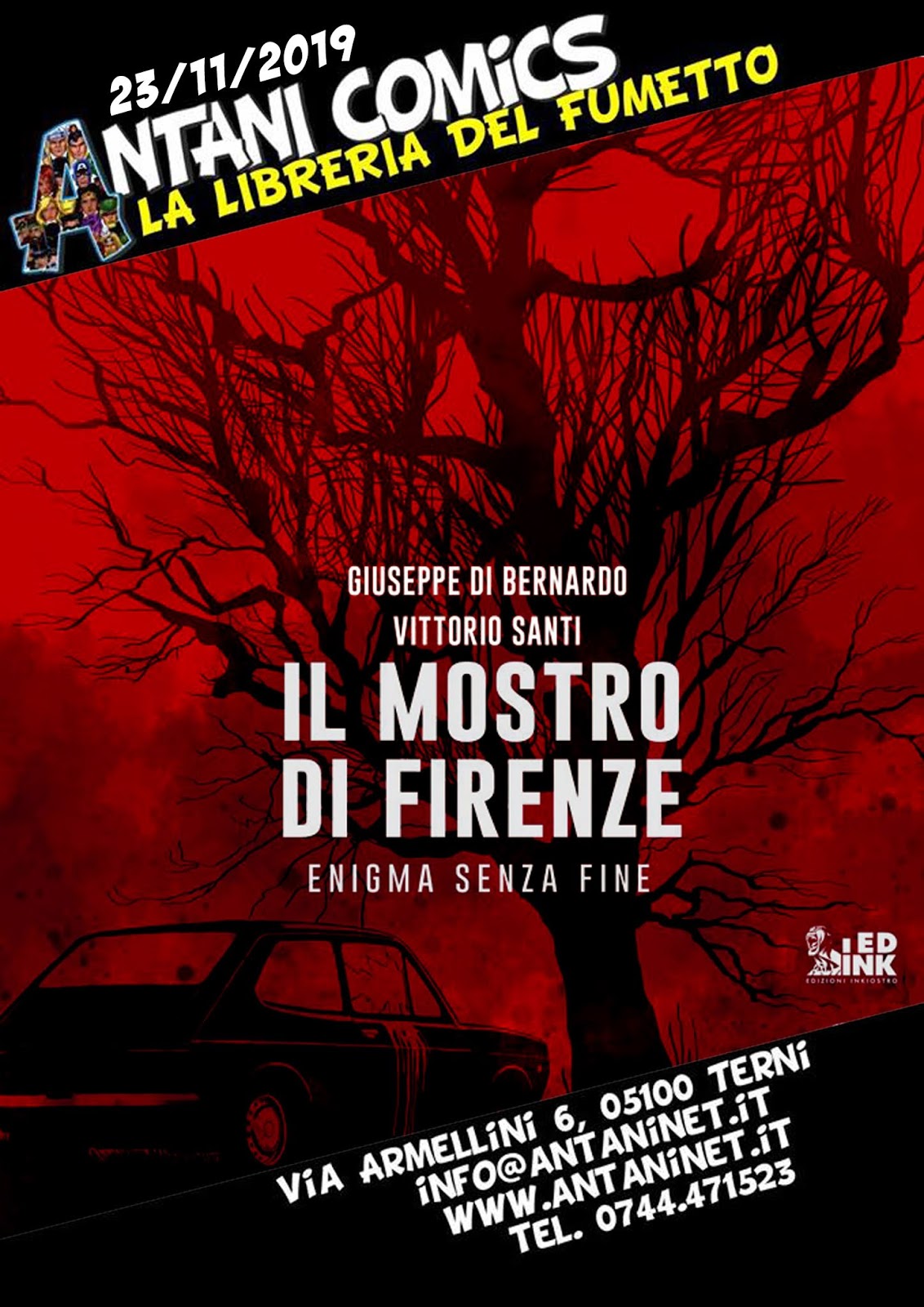 Come se fosse Antani... Da Diabolik al Mostro di Firenze intervista a