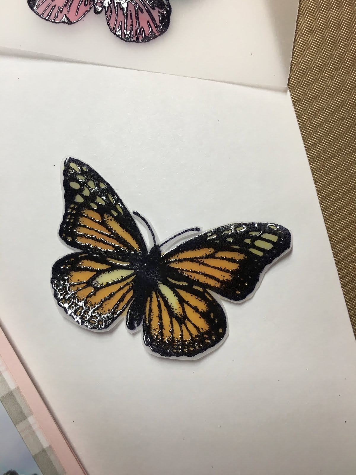 Technique Vellum "Stained Glass" Butterflies
