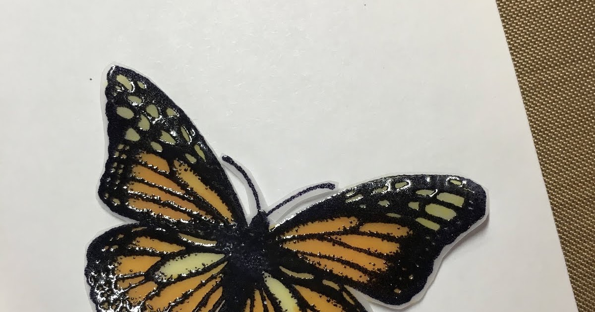 Technique Vellum "Stained Glass" Butterflies