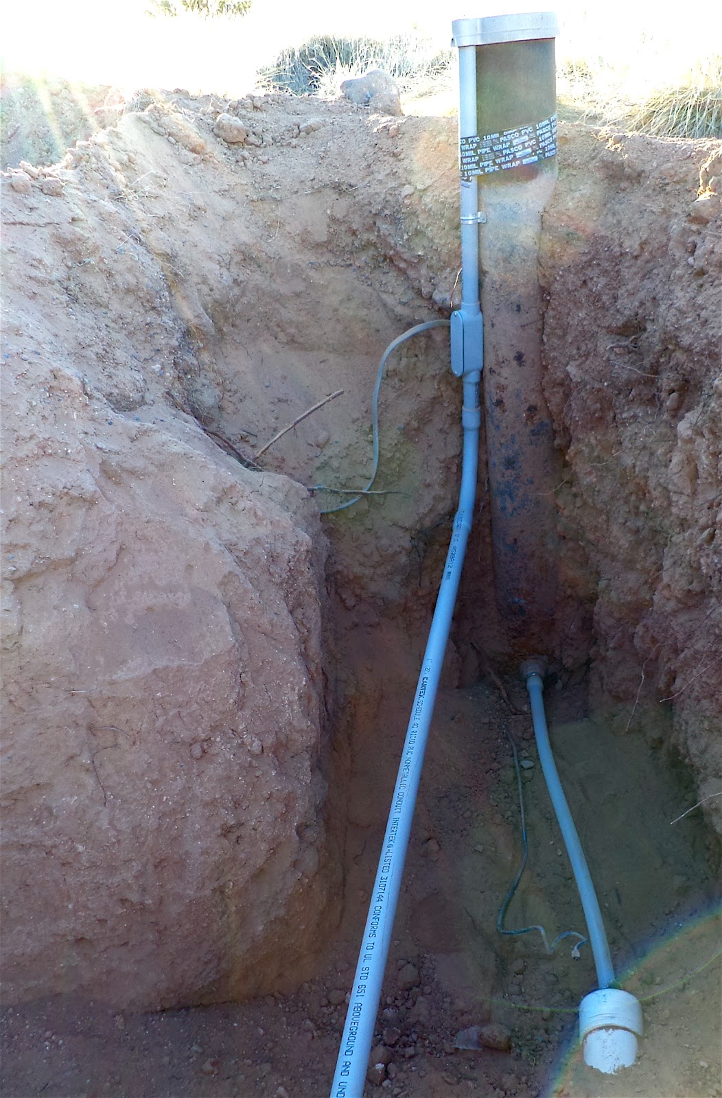 Alt. Build Blog: Building A Well House #6: Plumbing And Electrical