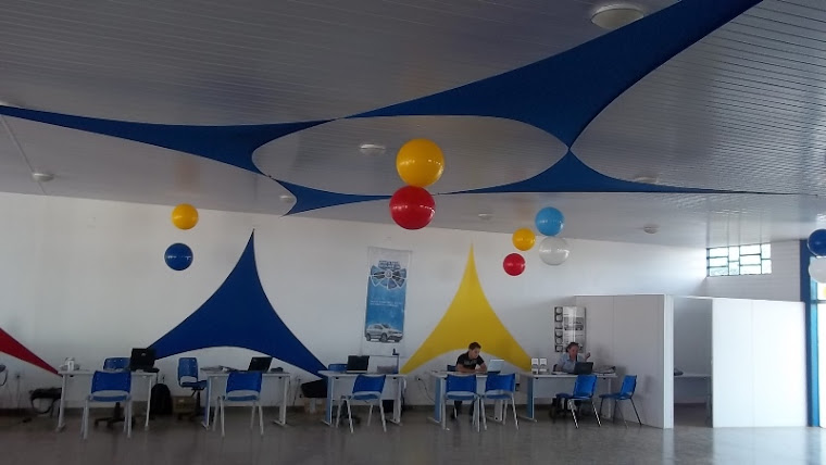 Decoração concessionária em Formosa