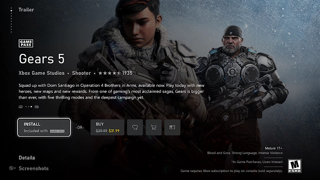 الإعلان عن الواجهة الجديدة لمتجر Xbox Store ، سريعة جداً و سهلة الاستخدام