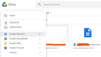 membuat dan edit dokumen dengan google drive