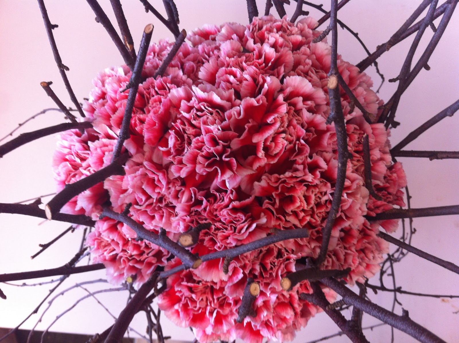 Chic Floral Designs Woven twigs
