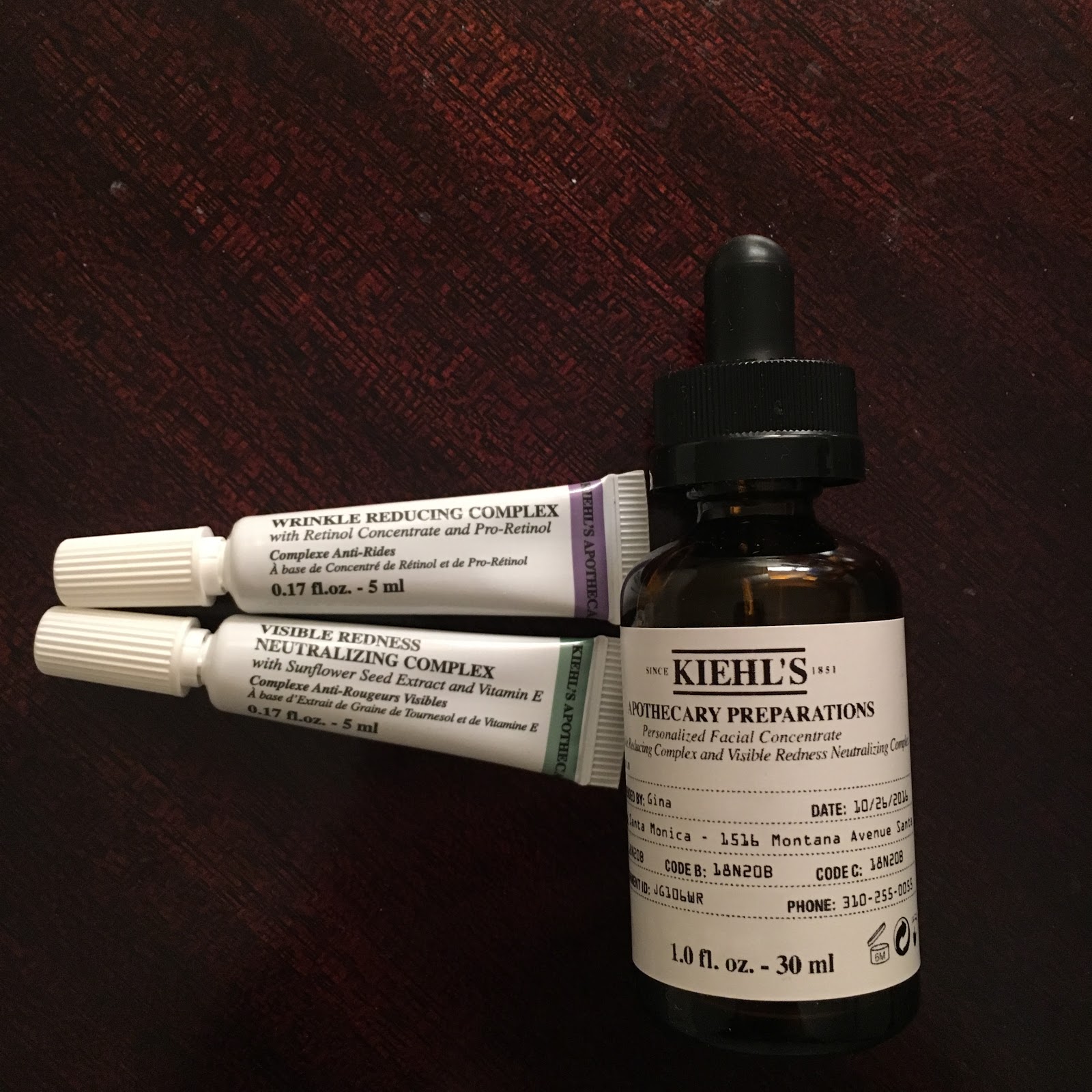 The Beauty of Life Apothecaries of Olde Kiehl's Apothecary Preparations Customized Skincare