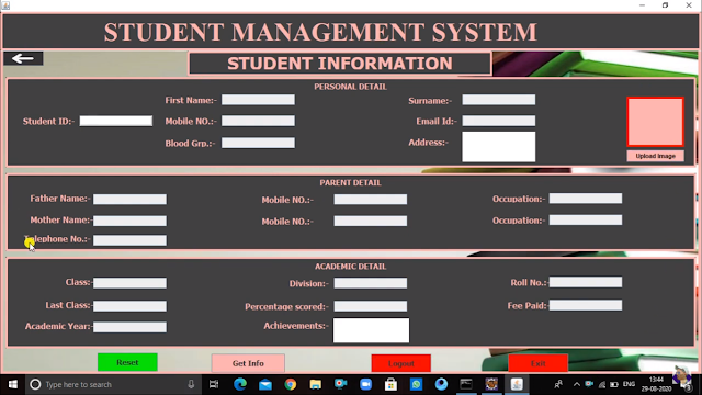 Student has registered