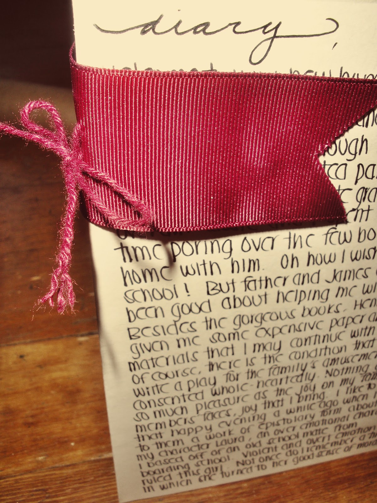 Just the Everydays: Ribbon-Bound Journals