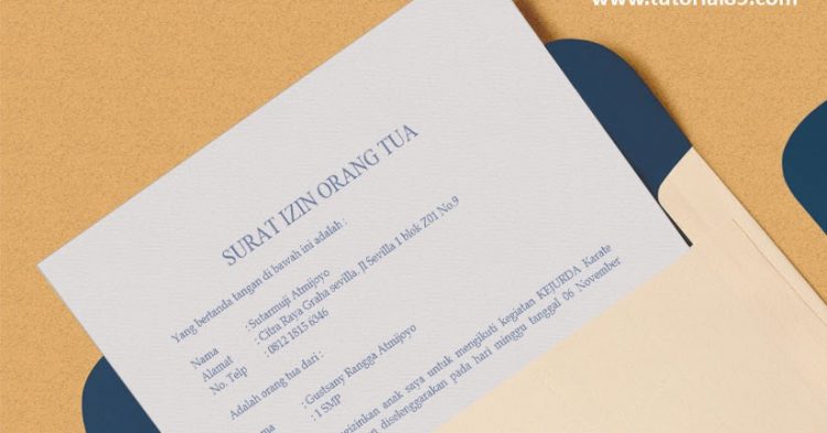 Cara Membuat Surat Izin Tidak Masuk Sekolah - Tribun Cara