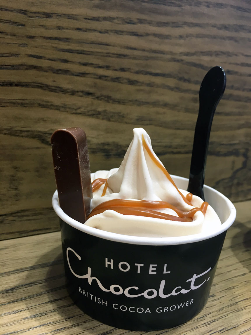 Herbert的飲食玩體驗 Hotel Chocolat Ice Cream of the Gods 那來的自信?