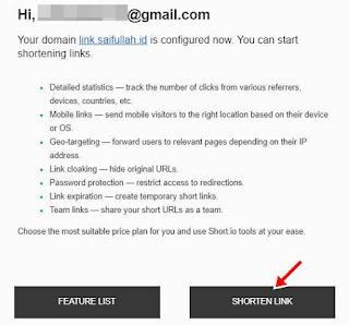 Cara Membuat Shortlink Pakai Domain Pribadi