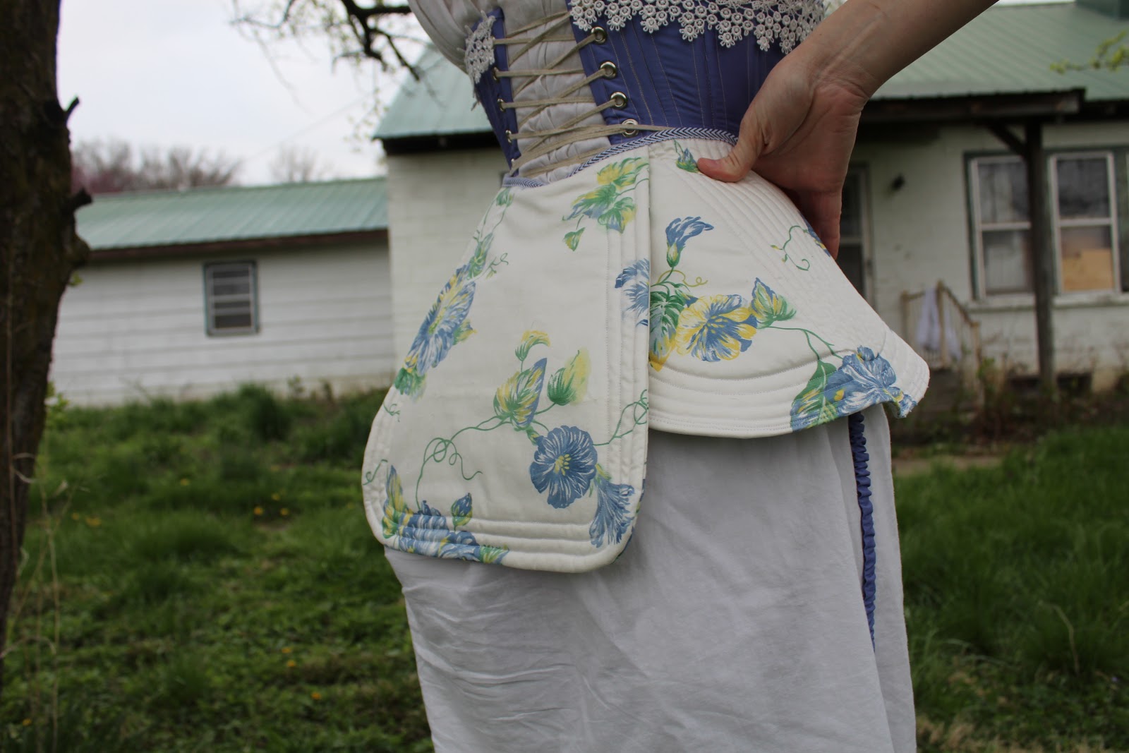 The Sewing Goatherd Making Edwardian Hip Padding