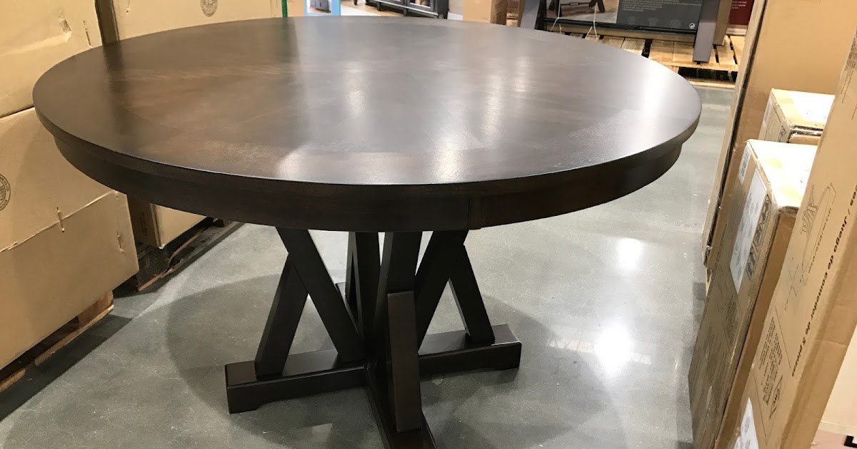 costco round dining room table