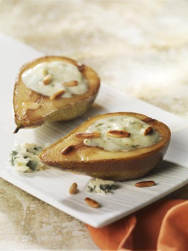 French Food Friday - Poires gratinées au roquefort