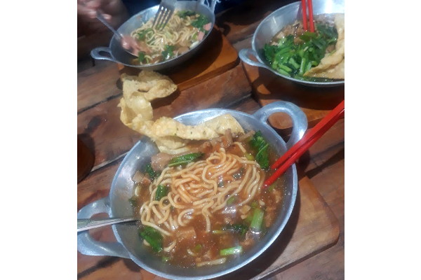 Mie ayam wajan slogohimo