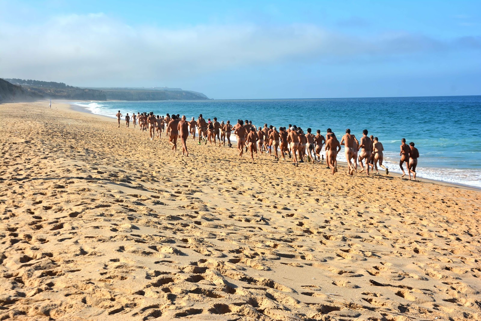 Fotos da 4 ª edição da légua nudista - fotos de sotam.