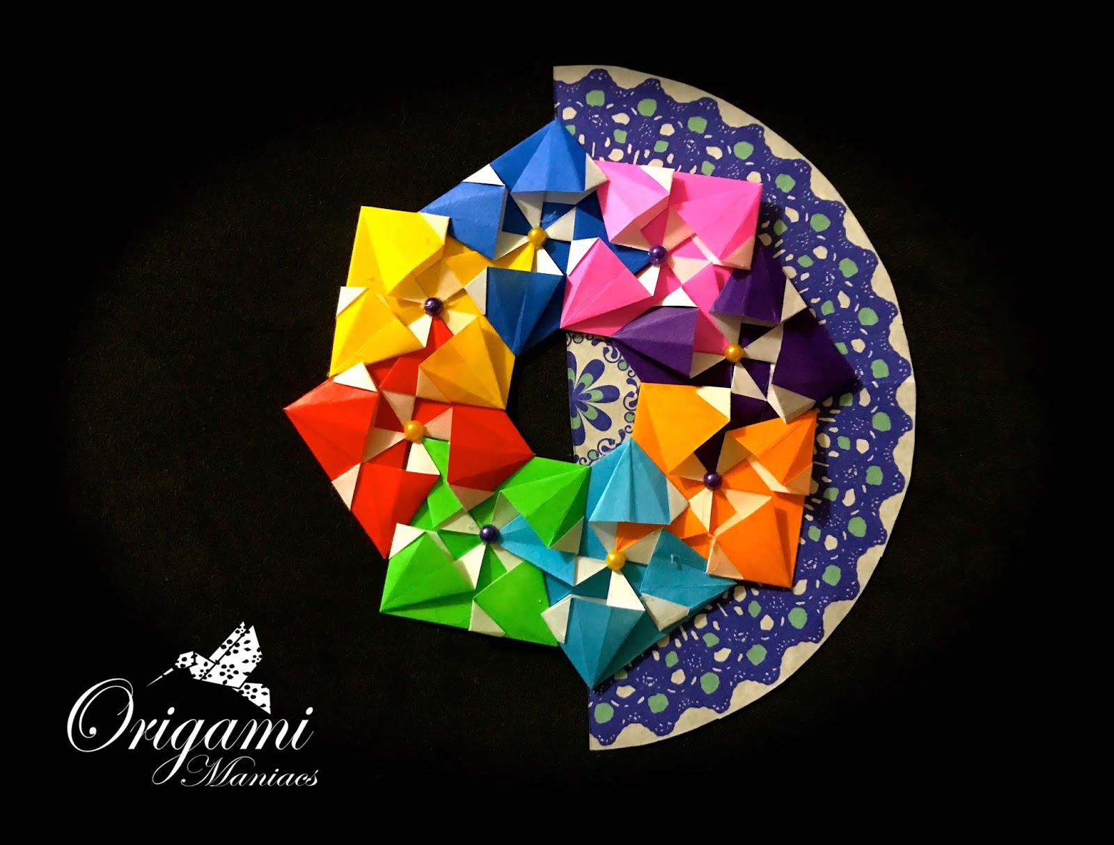 Origami Maniacs Dream Catcher Mandala