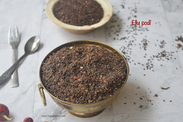 Ellu Podi Recipe | Sesame Seeds Chutney Powder