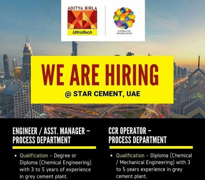 Star Cement Ltd Recruitment For Diploma And Degree Holders Engineers