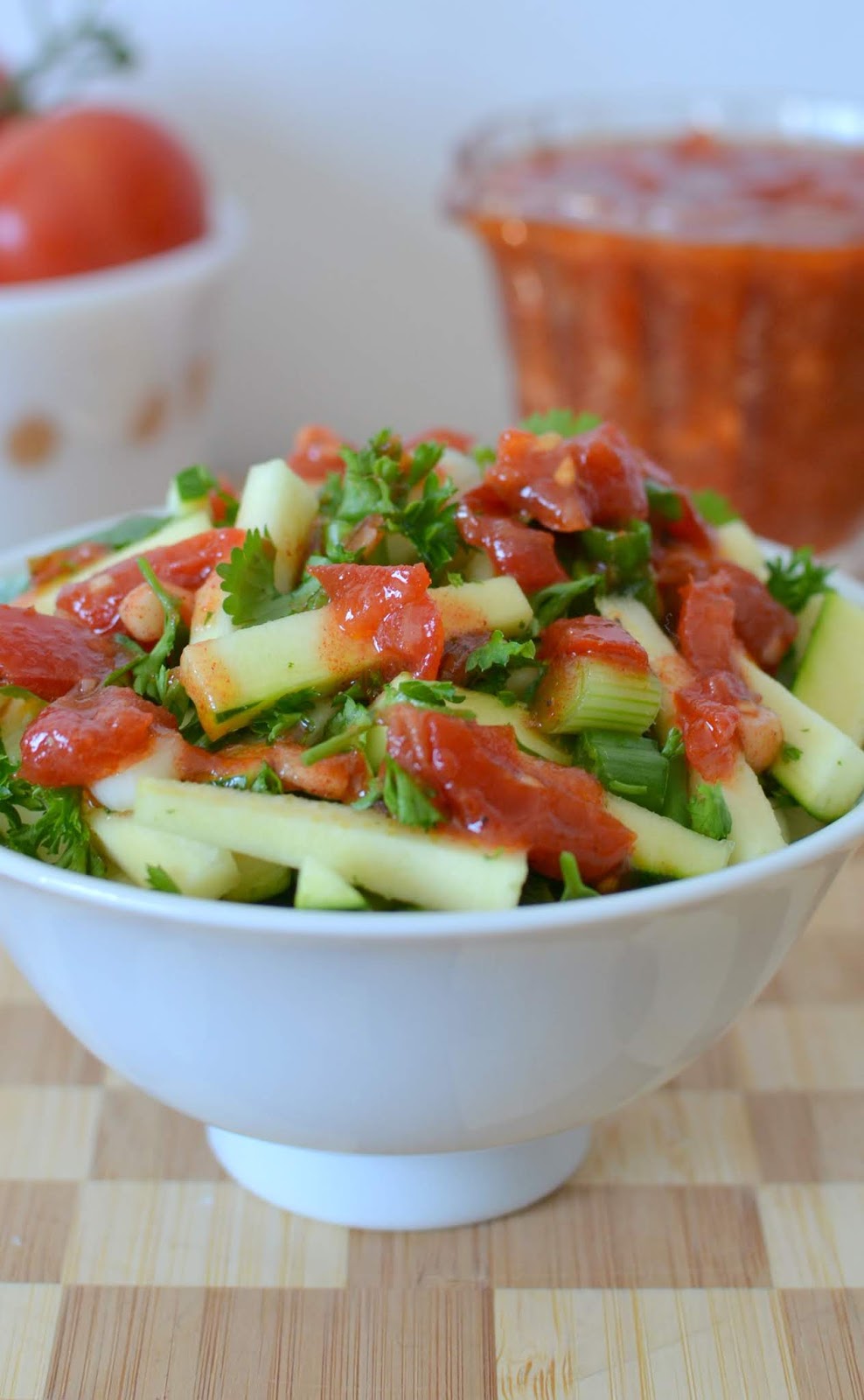 Tomato Garlic Vinaigrette Salad Dressing Recipe
