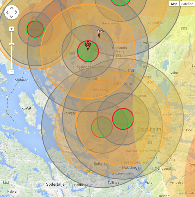 The Nukemap An Interactive Map With Nuclear Weapons Effects Data