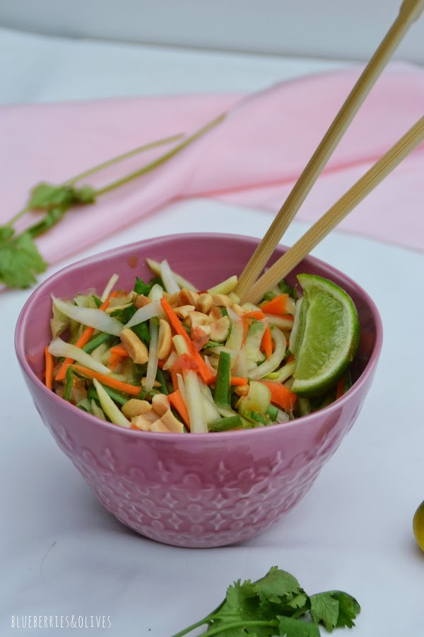  SOM TAM, ENSALADA TAILANDESA DE PAPAYA VERDE