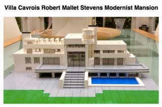 Une version anglaise de la Villa Cavrois en Lego