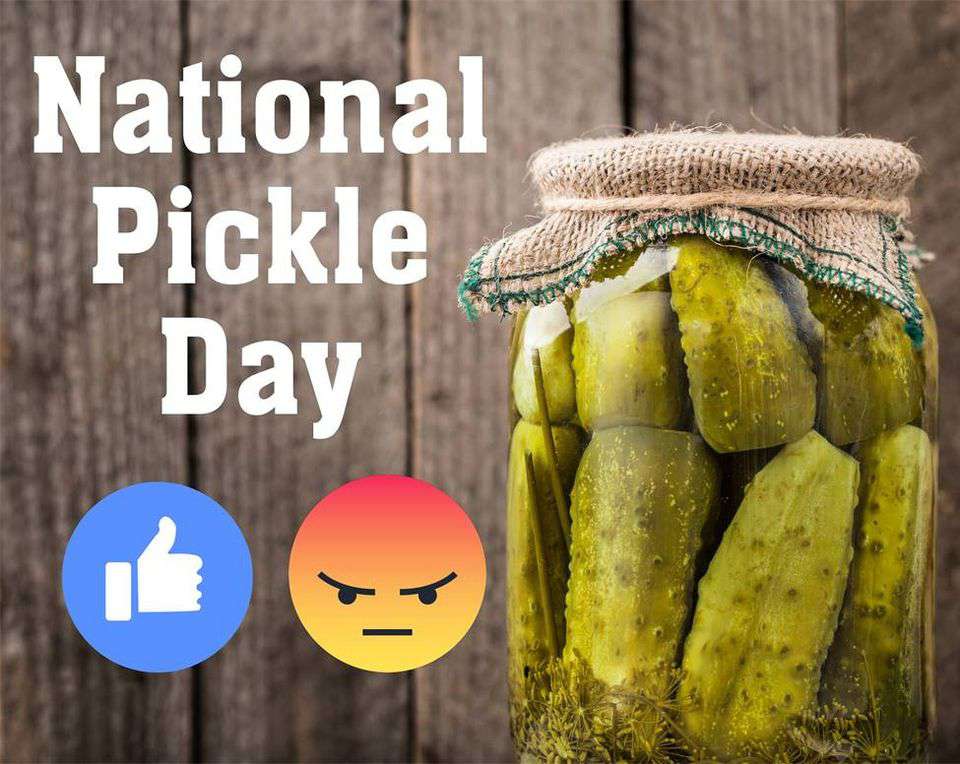 National Pickle Day Wishes Images What's up Today