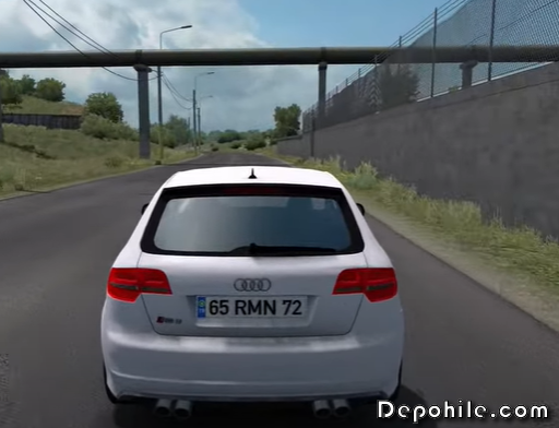 Euro Truck Simulator 2 1.37 Audi RS3 Araba Modu İndir 2020